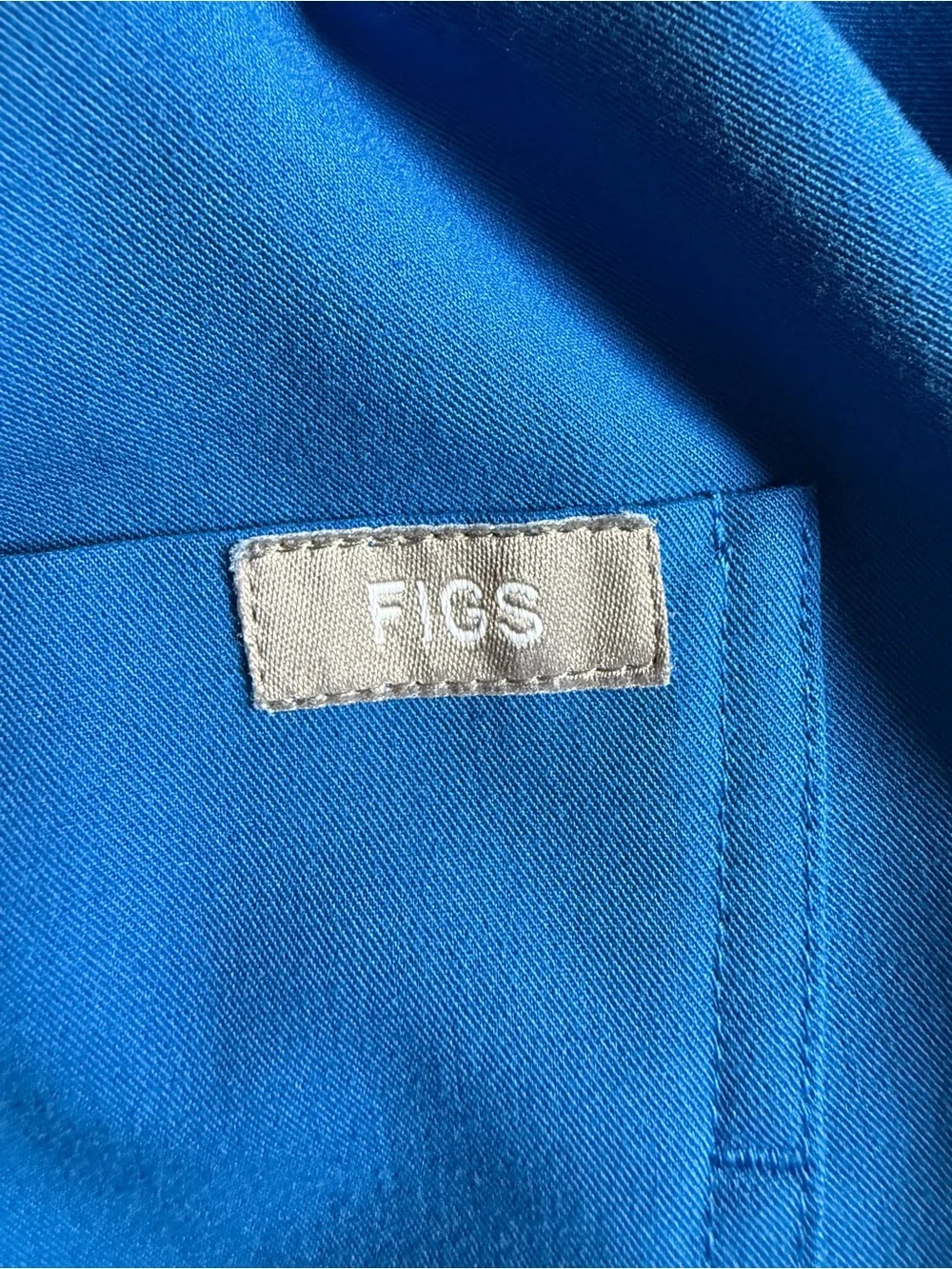 Figs Womens Royal Blue Zamora Jogger Scrub Pants- Small